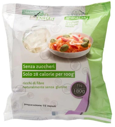 ZENPASTA SHIRATAKI ESSICATO TAGLIATELLE MONODOSE 75 G - Gruppofarmastore.it