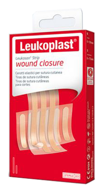 LEUKOSAN STRIP KIT DA 6 CEROTTI 6X38MM + 3 CEROTTI 6X75MM - Gruppofarmastore.it