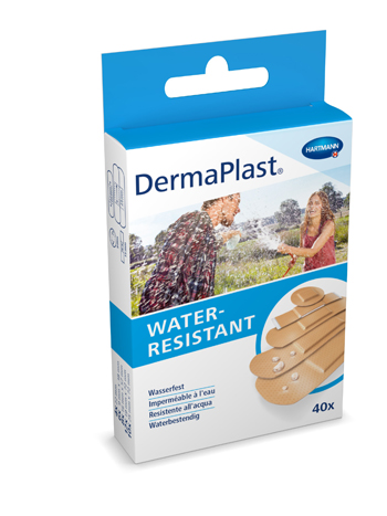 CEROTTO STRIP DERMAPLAST WATER RESISTENT 5 MISURE 40 PEZZI - Gruppofarmastore.it