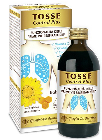 TOSSE CONTROL PLUS 200 ML LIQUIDO ANALCOLICO - Gruppofarmastore.it