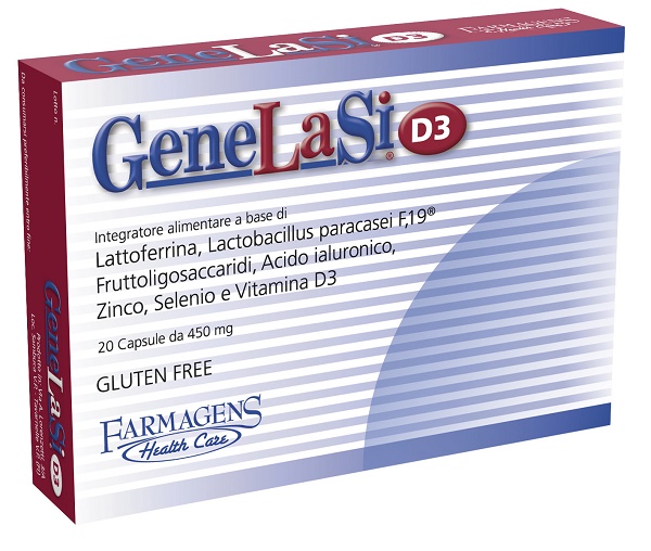 GENELASI D3 20 CAPSULE 450 MG - Gruppofarmastore.it