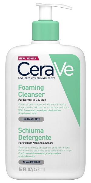 CERAVE SCHIUMA DETERGENTE VISO 473 ML - Gruppofarmastore.it
