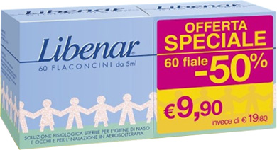 FIALE MONODOSE LIBENAR 60 PEZZI DA 5 ML - Gruppofarmastore.it