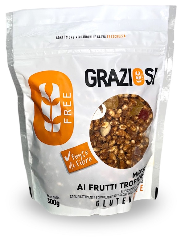 MUESLI AI FRUTTI TROPICALI 300 G - Gruppofarmastore.it