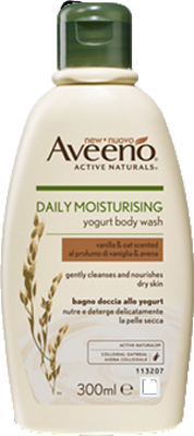 AVEENO BAGNO DOCCIA YOGURT VANIGLIA & AVENA 300 ML PROMO - Gruppofarmastore.it