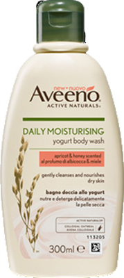 AVEENO BAGNO DOCCIA YOGURT ALBICOCCA & MIELE 300 ML PROMO - Gruppofarmastore.it
