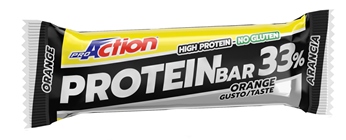 PROACTION PROTEIN BAR 33% ARANCIA 50 G - Gruppofarmastore.it
