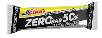 PROACTION ZERO BAR 50% CREMA DI NOCCIOLE 60 G - Gruppofarmastore.it