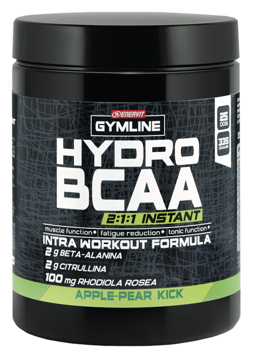 GYMLINE MUSCLE HYDRO BCAA INSTANT APPLE & PEAR POLVERE 335 G - Gruppofarmastore.it