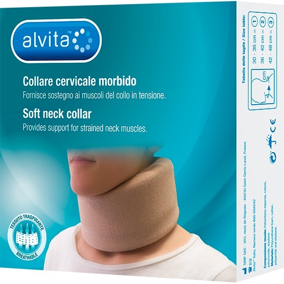 COLLARE CERVICALE ALVITA MORBIDO 3 - Gruppofarmastore.it