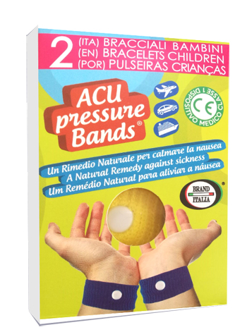 BRACCIALE ACU PRESSURE BAND BAMBINI 2 PEZZI - Gruppofarmastore.it
