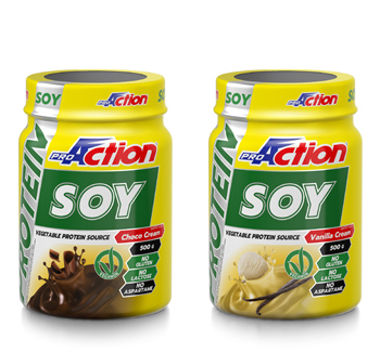 PROACTION SOY PROTEIN CHOCO CREAM 500 G - Gruppofarmastore.it