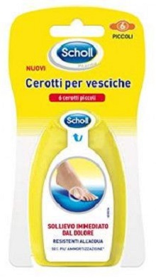 SCHOLL CEROTTI PER VESCICHE PICCOLI 6 PEZZI - Gruppofarmastore.it