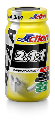 PROACTION BCAA 211 250 COMPRESSE - Gruppofarmastore.it