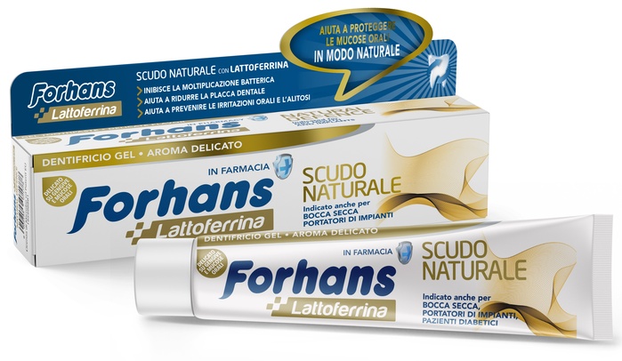 FORHANS DENTIFRICIO SCUDO NATURALE 75 ML - Gruppofarmastore.it