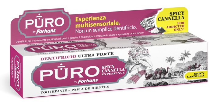PURO DENTIFRICIO SPICY CANNELLA 75 ML - Gruppofarmastore.it