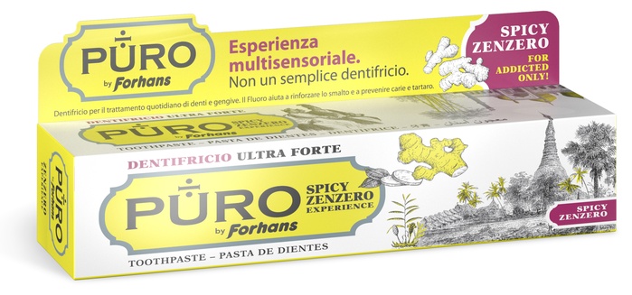 DENTIFRICIO PURO SPICY ZENZERO 75 ML - Gruppofarmastore.it