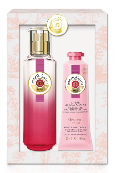 ROGER&GALLET MINI DUO GINGER ROUGE EAU DE TOILETTE 30 ML + HAND CREAM 30 ML - Gruppofarmastore.it