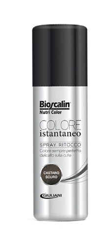 BIOSCALIN NUTRICOLOR SPRAY COLORE ISTANTANEO CASTANO SCURO 75 ML - Gruppofarmastore.it