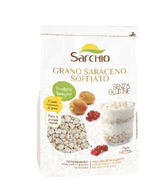 SARCHIO GRANO SARACENO SOFFIATO 100 G - Gruppofarmastore.it