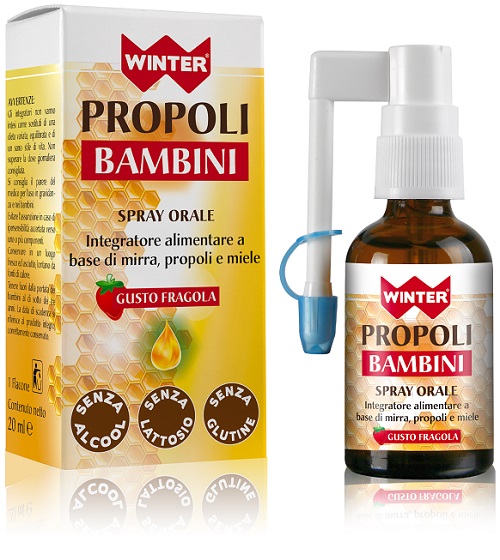 WINTER PROPOLI SPRAY BAMBINI 20 ML - Gruppofarmastore.it