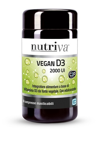 NUTRIVA VEGAN D3 60 COMPRESSE 2000 UI - Gruppofarmastore.it