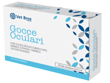 VET BROS SOLUZIONE SALINA STERILE OFTALMICA AD USO VETERINARIO 10 FIALE DA 5 ML - Gruppofarmastore.it