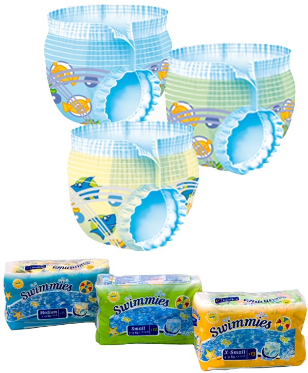 SWIMMIES PANNOLINO PANTS S3 12 KG+ TAGLIA M 11 PEZZI - Gruppofarmastore.it
