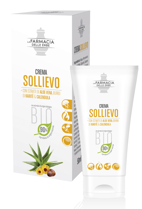 FARMACIA DELLE ERBE CREMA SOLLIEVO ALOE BIO 50 ML - Gruppofarmastore.it