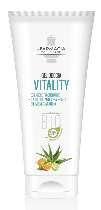 FARMACIA DELLE ERBE GEL DOCCIA VITALITY BIO 100 ML - Gruppofarmastore.it