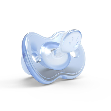 NUVITA ORTOHOSOFT SUCCHIETTO CON TETTARELLA ORTODONTICA BLU - Gruppofarmastore.it
