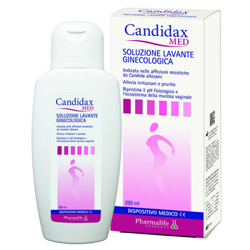 CANDIDAX MED SOLUZIONE LAVANTE GINECOLOGICA 200 ML - Gruppofarmastore.it