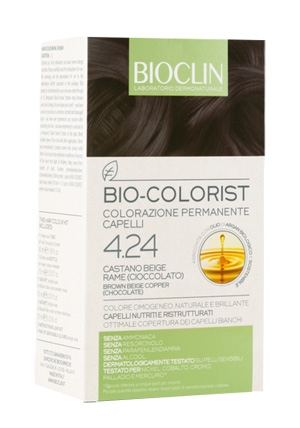 BIOCLIN BIO COLORIST 4,24 CASTANO BEIGE RAME CIOCCOLATO - Gruppofarmastore.it