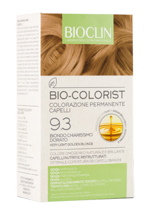 BIOCLIN BIO COLORIST 9,3 BIONDO CHIARISSIMO DORATO - Gruppofarmastore.it