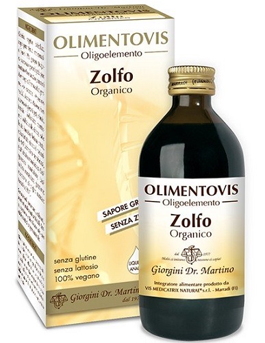 ZOLFO ORGANICO OLIMENTOVIS 200 ML - Gruppofarmastore.it