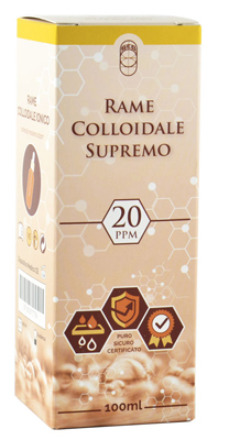 RAME COLLOIDALE SUPREMO 20PPM 100 ML - Gruppofarmastore.it