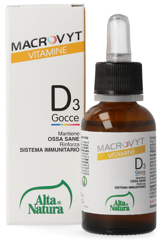 MACROVYT VITAMINA D3 VEG GOCCE 30 ML - Gruppofarmastore.it