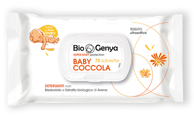 BIOGENYA SUPER BABY PROTECTION 72 SALVIETTE BABY COCCOLA DETERGENTI - Gruppofarmastore.it