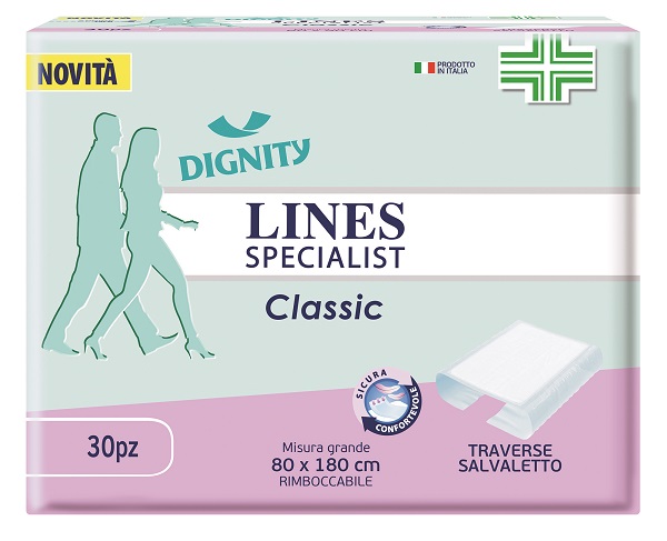 TRAVERSA LINES SPECIALIST CLASSIC 80X180CM TP 30 PEZZI - Gruppofarmastore.it