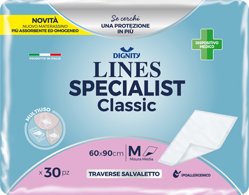 TRAVERSA LINES SPECIALIST CLASSIC 60X90CM TP 30 PEZZI - Gruppofarmastore.it
