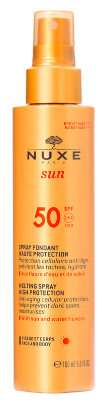 NUXE SUN SPRAY SOLARE VISO E CORPO ALTA PROTEZIONE SPF50 150 ML - Gruppofarmastore.it