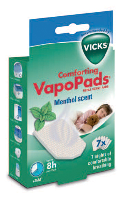 VICKS VAPOPADS MENTHOL SCENT 7 PEZZI - Gruppofarmastore.it