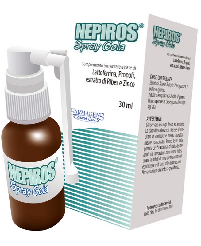 NEPIROS SPRAY GOLA 30 ML NUOVA FORMULA - Gruppofarmastore.it