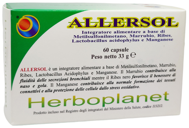 ALLERSOL 60 CAPSULE - Gruppofarmastore.it