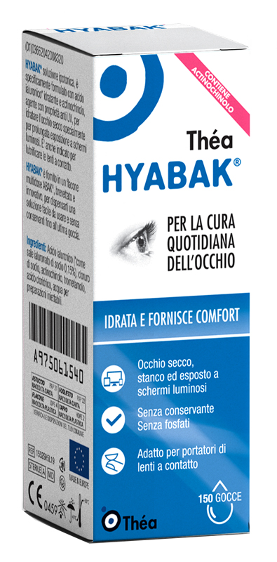 HYABAK SOLUZIONE OFTALMICA 5 ML - Gruppofarmastore.it