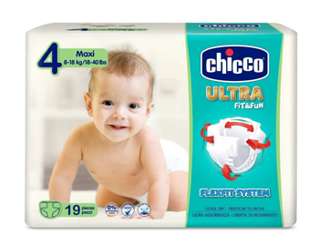 CHICCO PANNOLINO ULTRA CHICCHO MAXI 19 X 10 - Gruppofarmastore.it