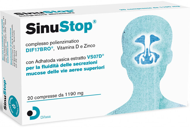 SINUSTOP 20 COMPRESSE DA 1190 MG - Gruppofarmastore.it