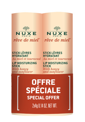 NUXE REVE DE MIEL DUO STICK LABBRA IDRATANTE 2X4 G - Gruppofarmastore.it