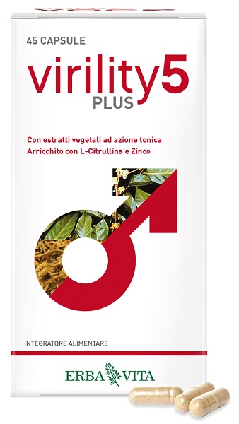 VIRILITY 5 PLUS 45 CAPSULE - Gruppofarmastore.it