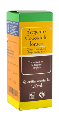 ARGENTO COLLOIDALE IONICO 40PPM CERTIFICATO SPRAY CON CONTAGOCCE 100 ML - Gruppofarmastore.it